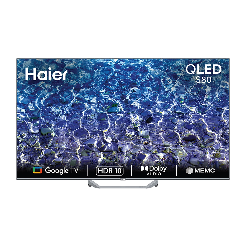 Haier S80 QLED 139cm (55) Google TV | Gaming 120 Hz