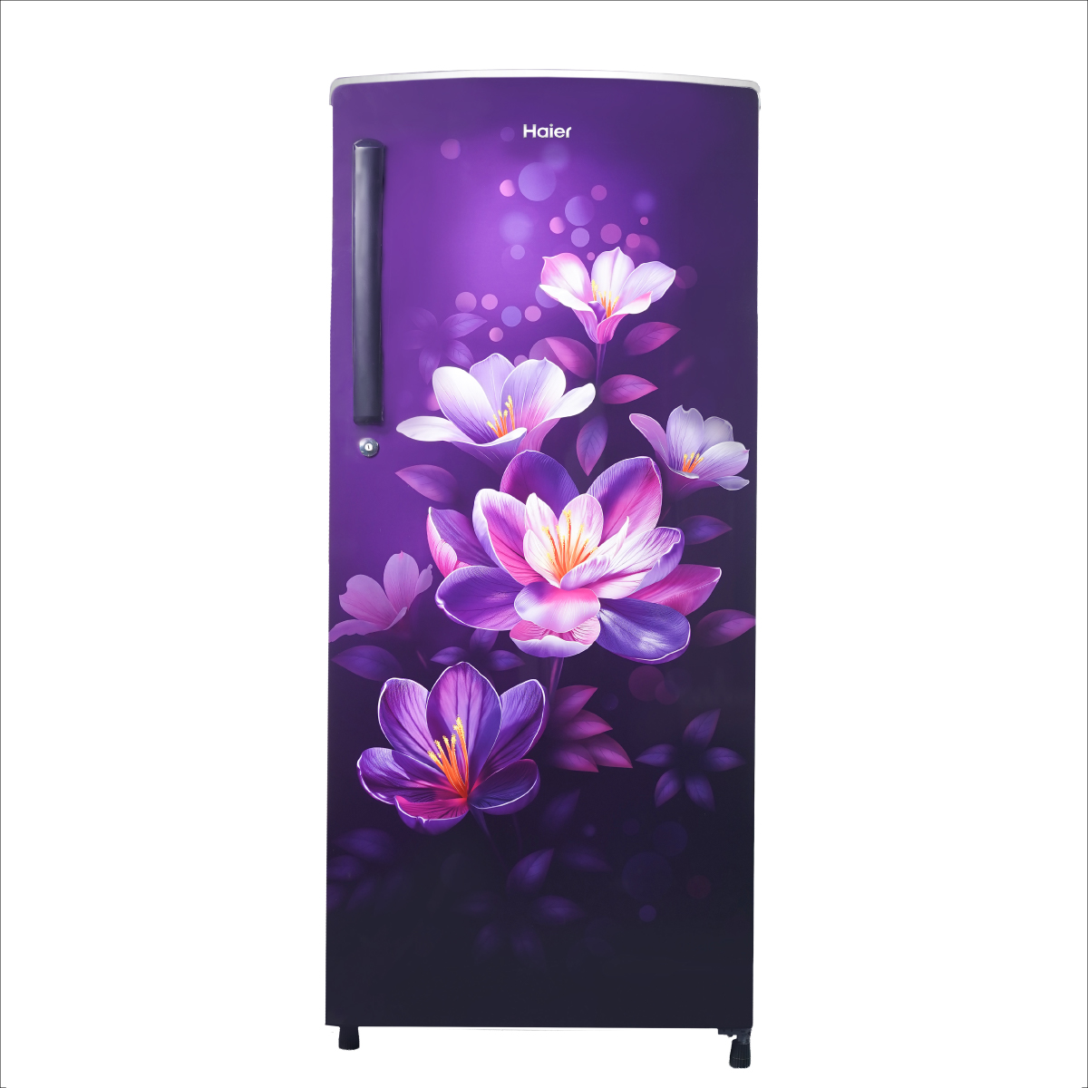 Haier 205 L 1 Star Purple Magnolia Single Door Refrigerator