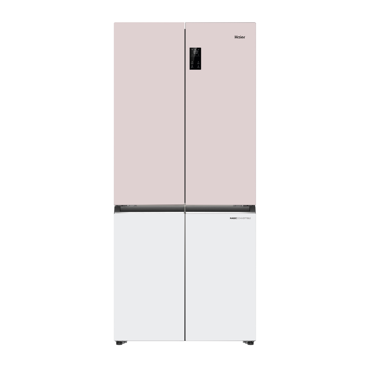 Haier Lumiere 520L  3 Star  Rosetyte White French Door Refrigerator