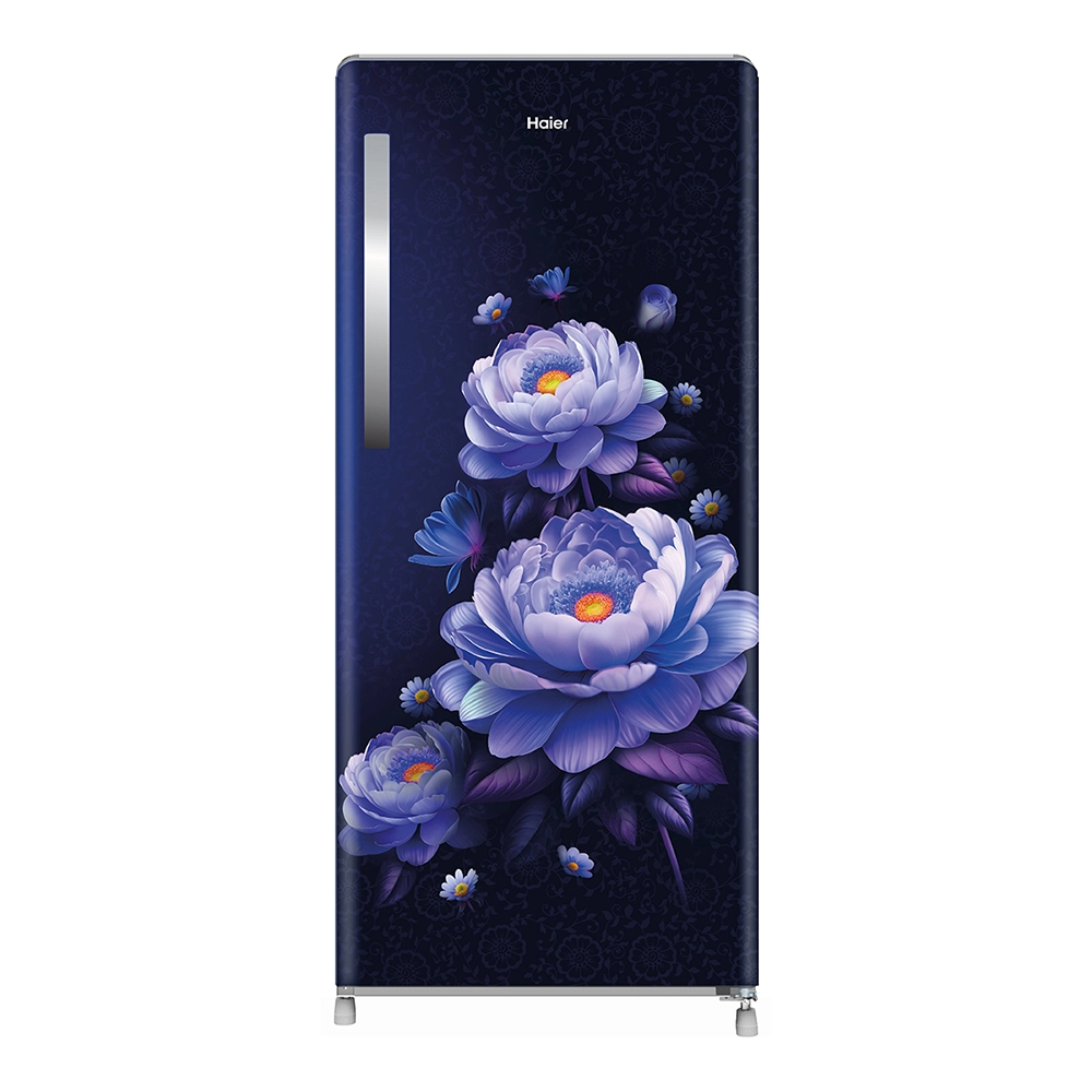 Haier 190L 3 Star Marine Blossom Single Door Refrigerator